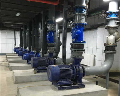 山西管道循环泵机组安装调试